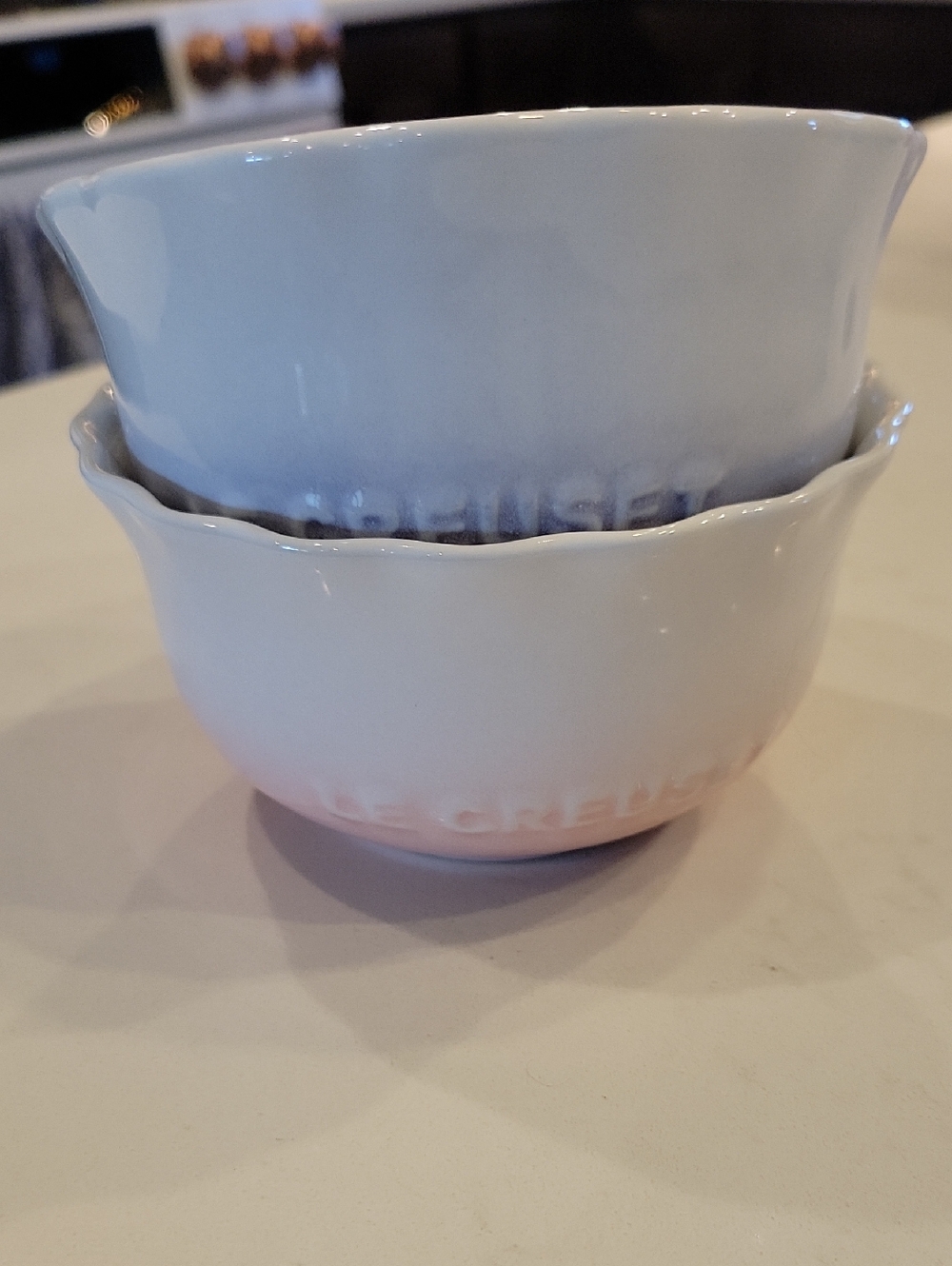 Le Creuset Set Of Ombre Bowls